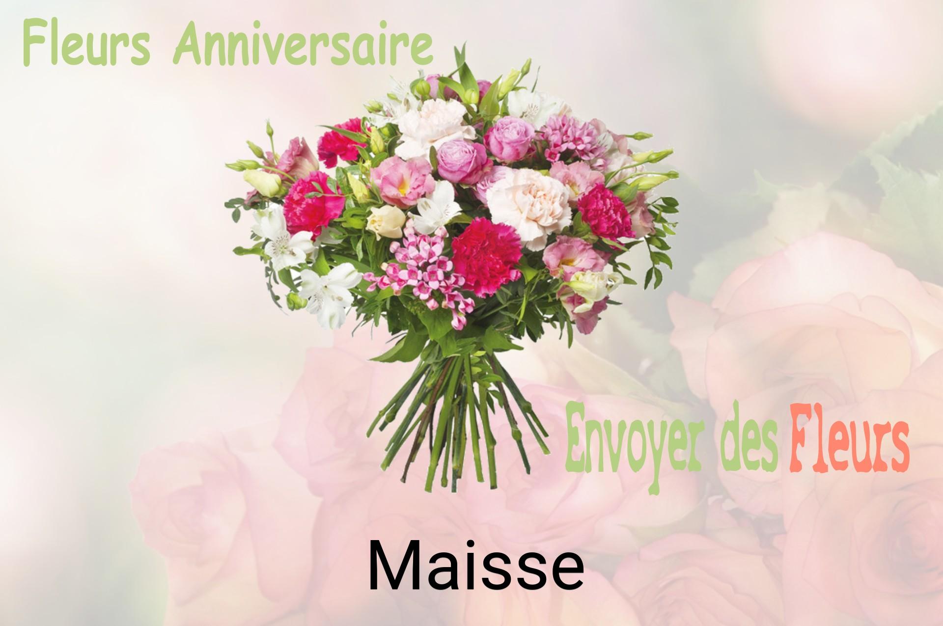 Bouquet de fleurs d’anniversaire livré à Maisse