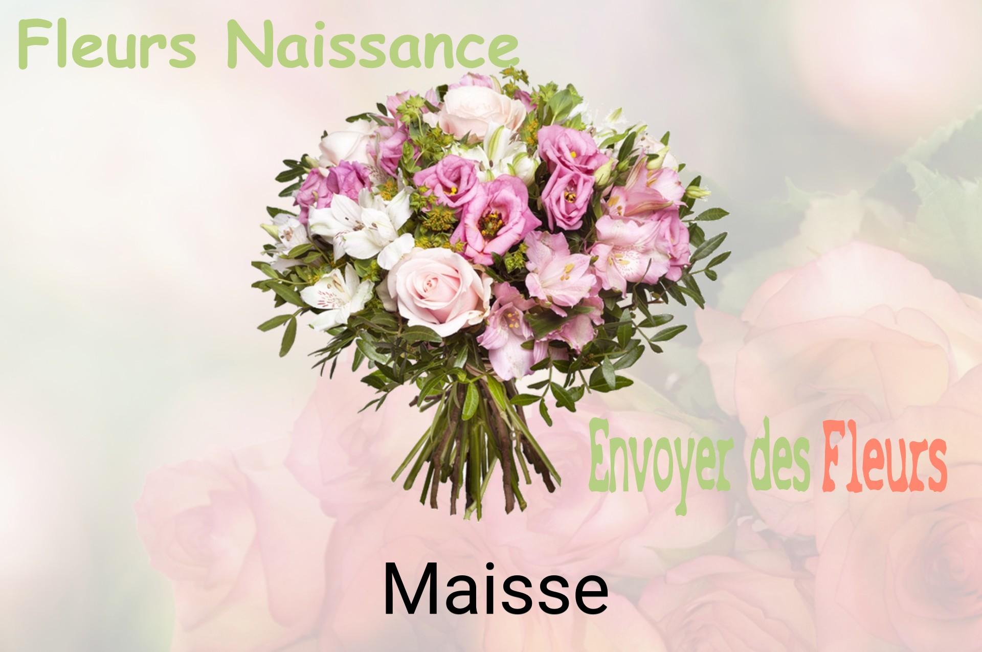 Bouquet de fleurs de naissance livré à Maisse